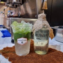 มัจฉะช่อดอกมะพร้าว Coconut Blossom Matcha